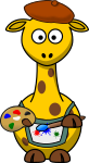 Giraffe Painter